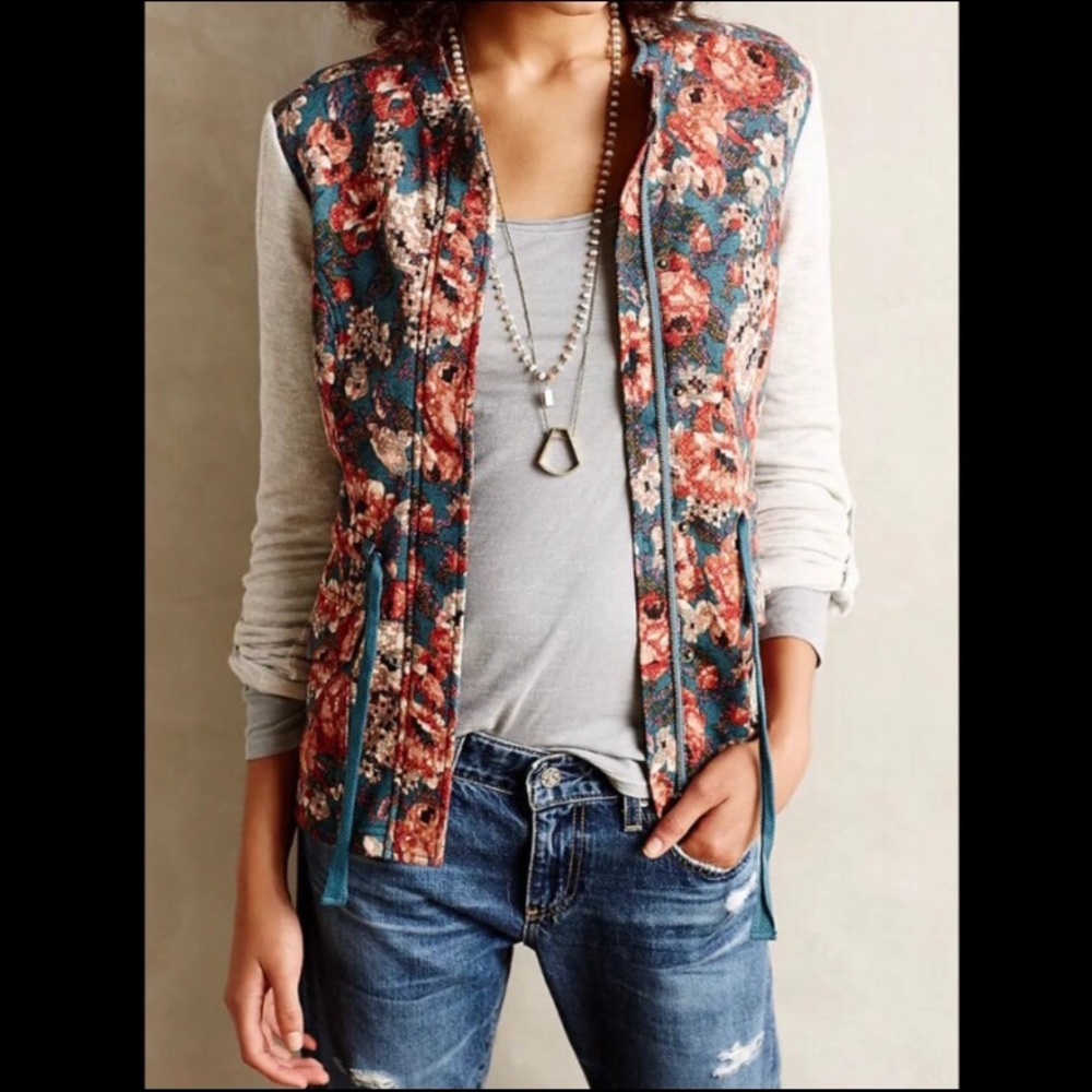 Anthropologie Saturday Sunday Zipped Sweater